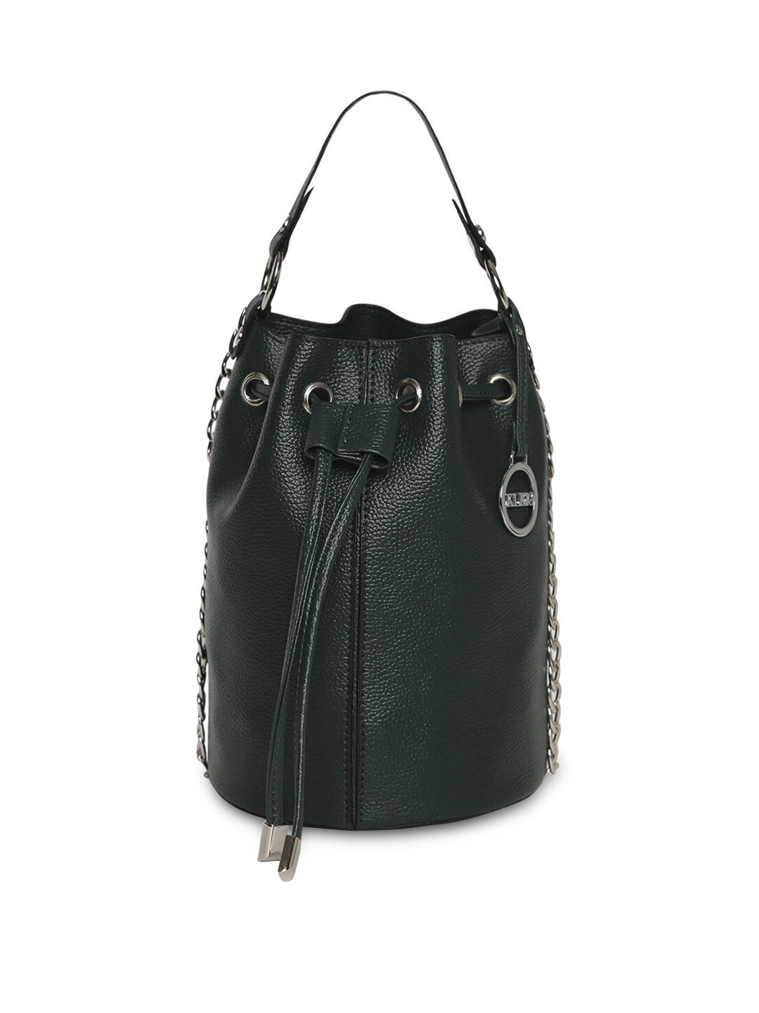 

KLEIO Bucket Drawstring Sling Bag, Green