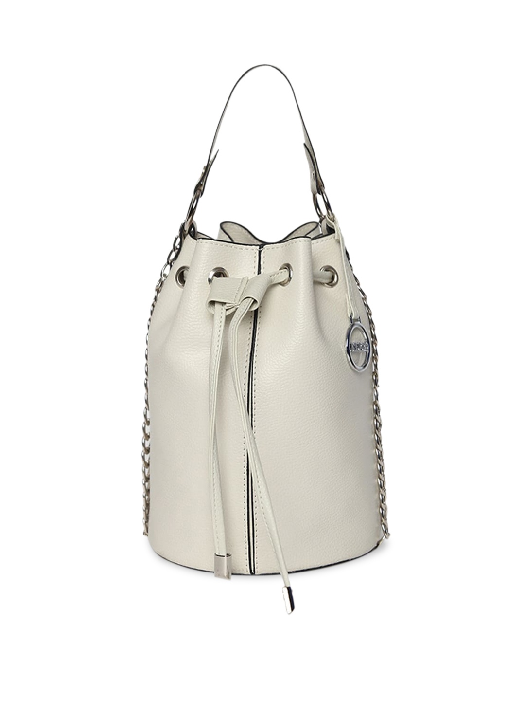 

KLEIO Women Bucket Handheld Bag, White