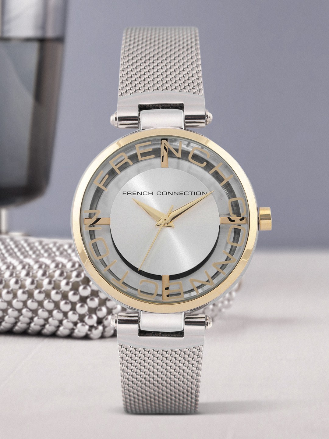 

French Connection Women Silver-Toned Analogue Watch