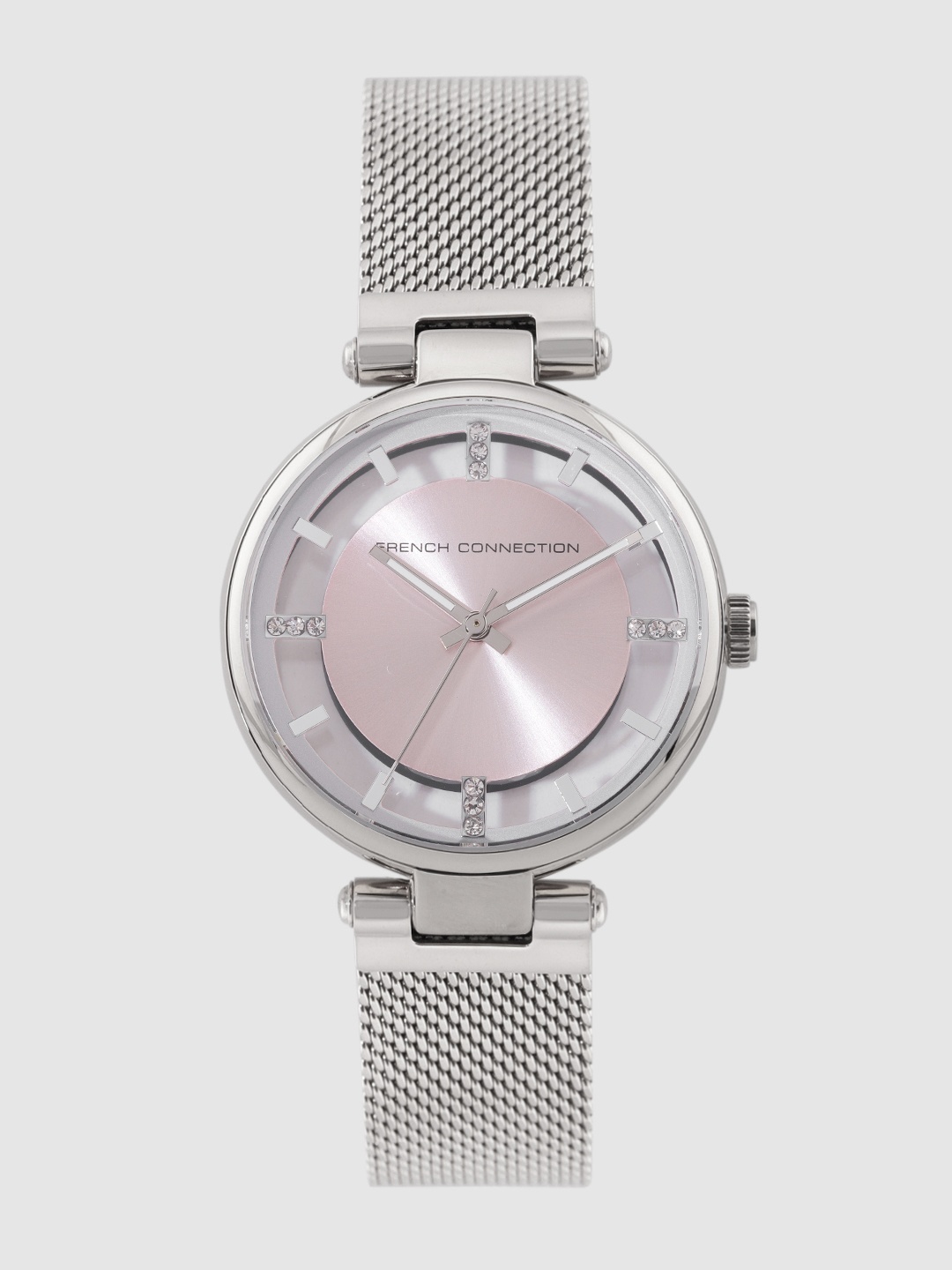 

French Connection Women Pink Analogue Watch FC148SM