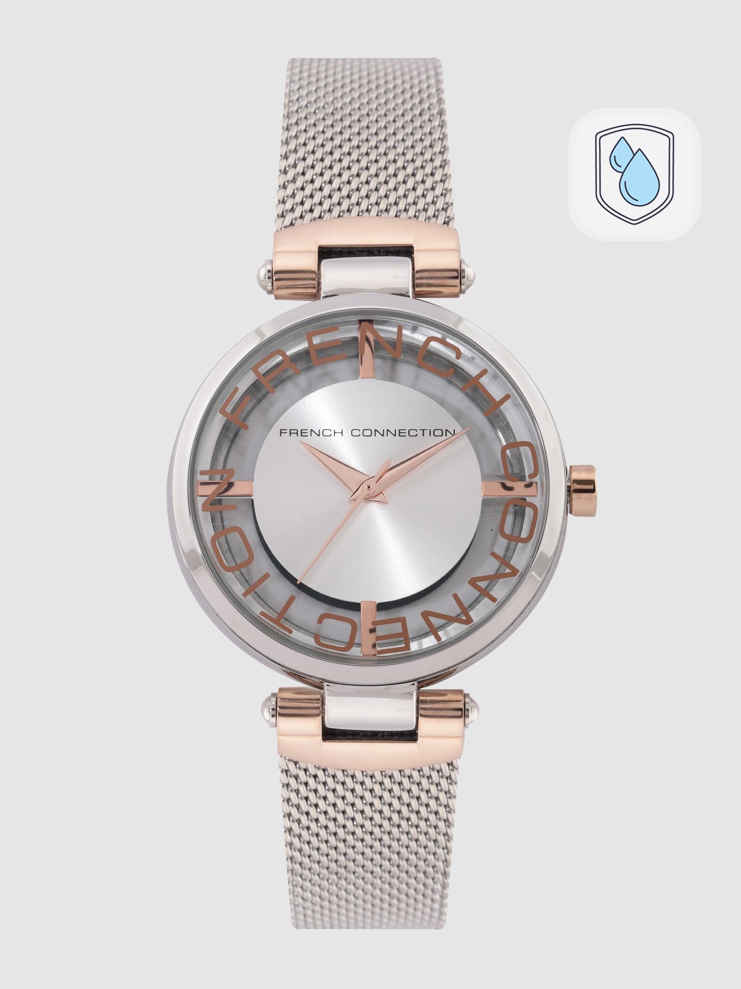 

French Connection Women Silver-Toned Analogue Watch FCL0002C