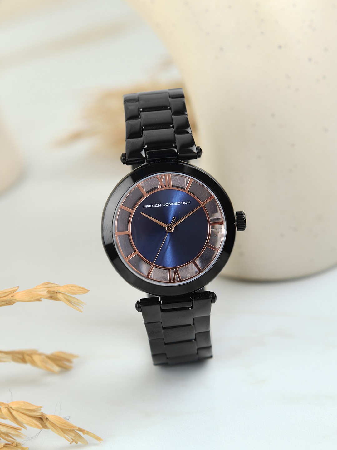 

French Connection Women Blue Analogue Watch