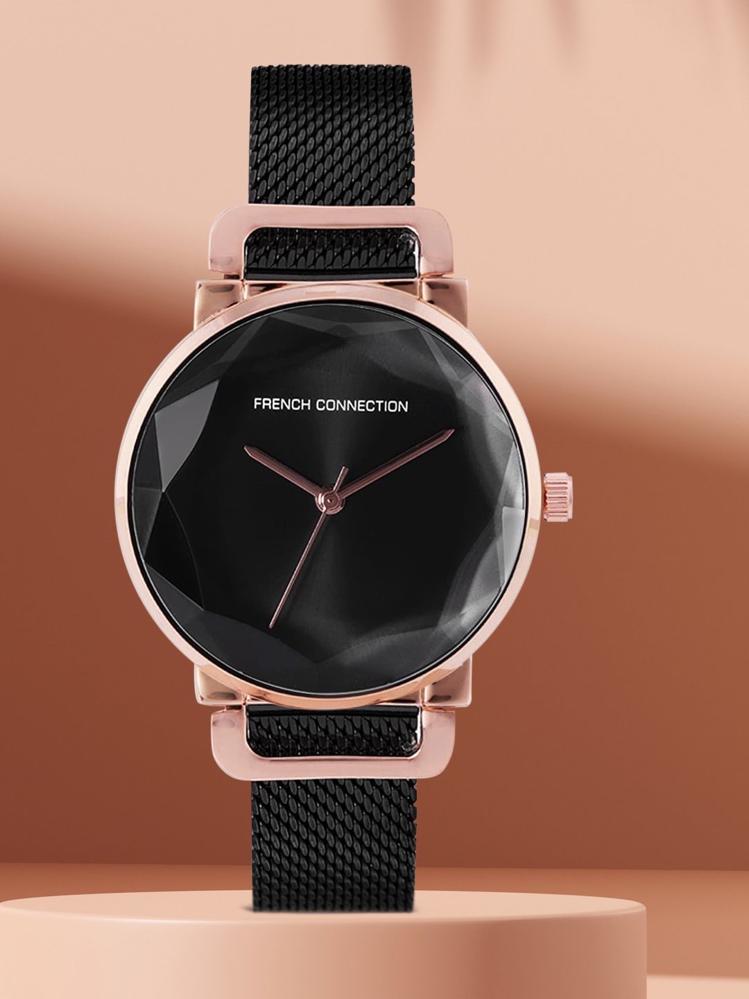 

French Connection Women Black Analogue Watch FCL0008F