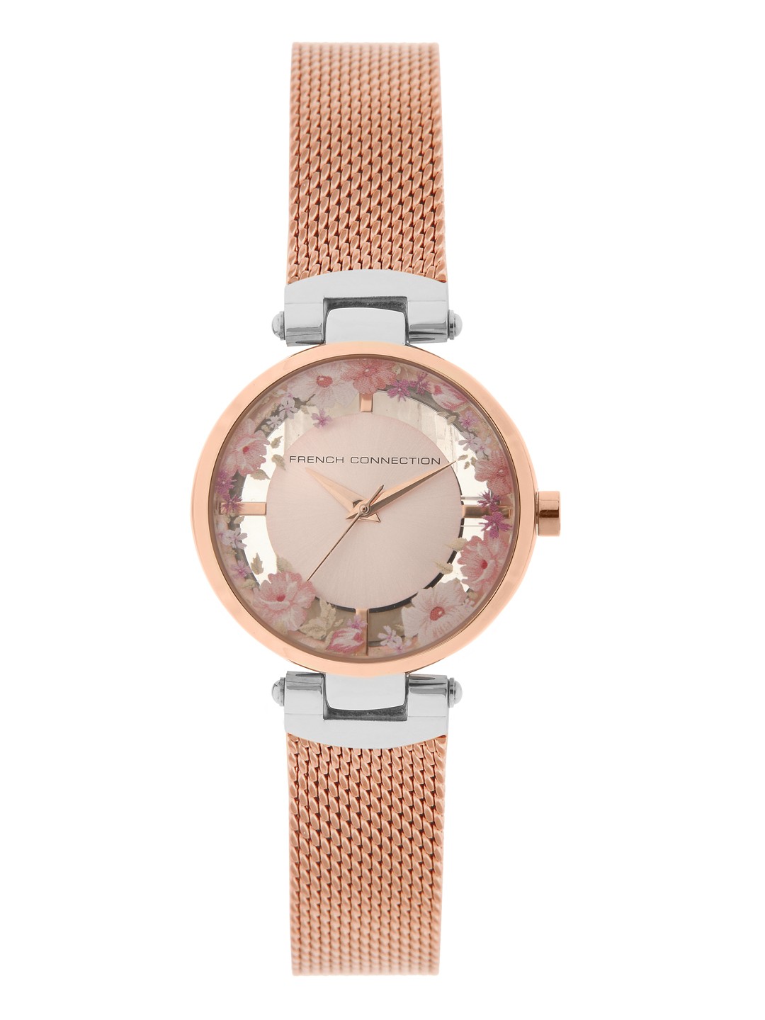 

French Connection Women Pink Analogue Watch