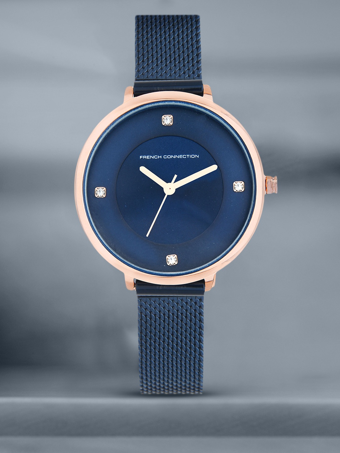 

French Connection Women Navy Blue Analogue Watch FCN0007A