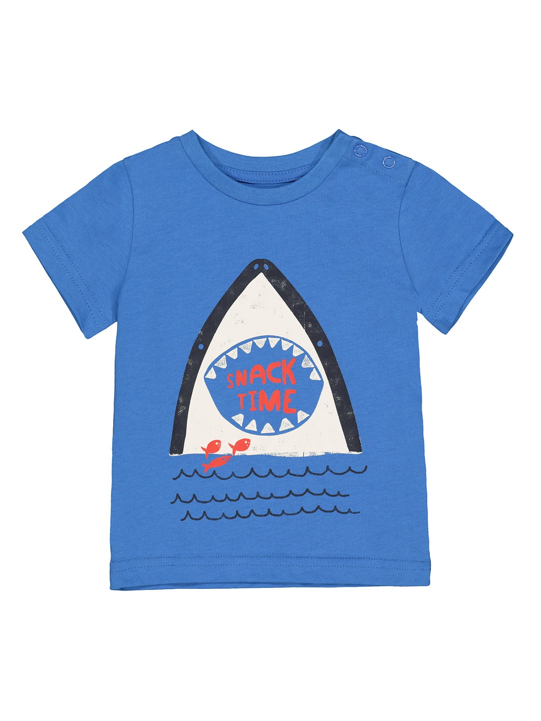 

mothercare Boys Blue Printed Round Neck T-shirt
