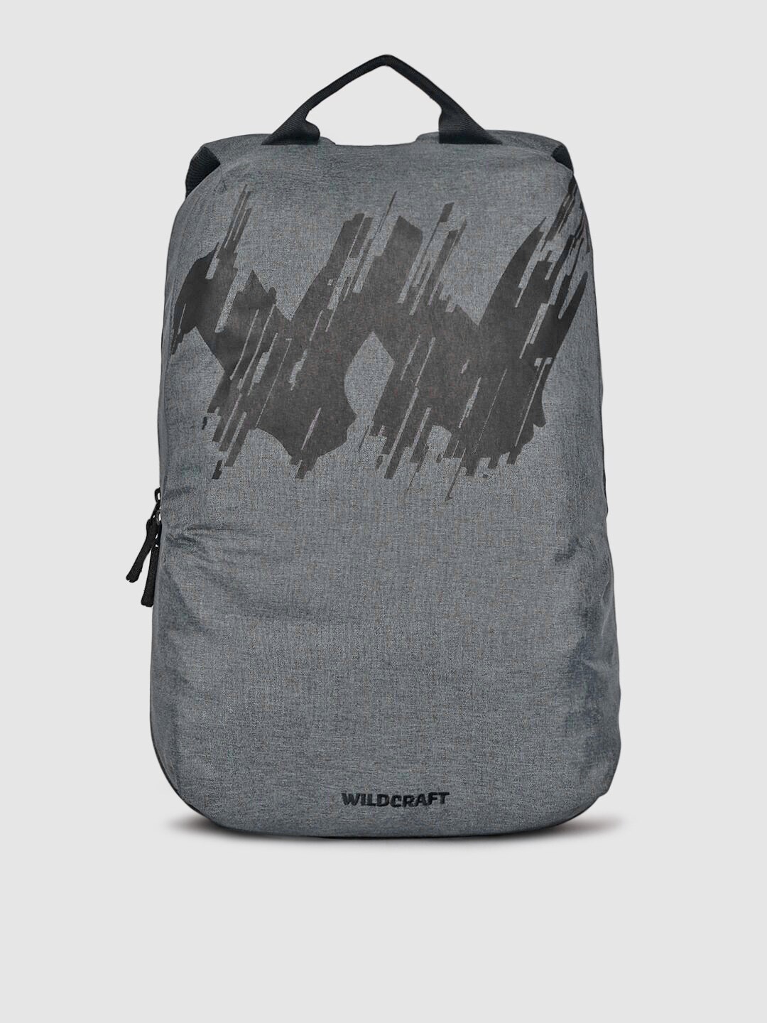 

Wildcraft Unisex Black Brand Logo Backpack