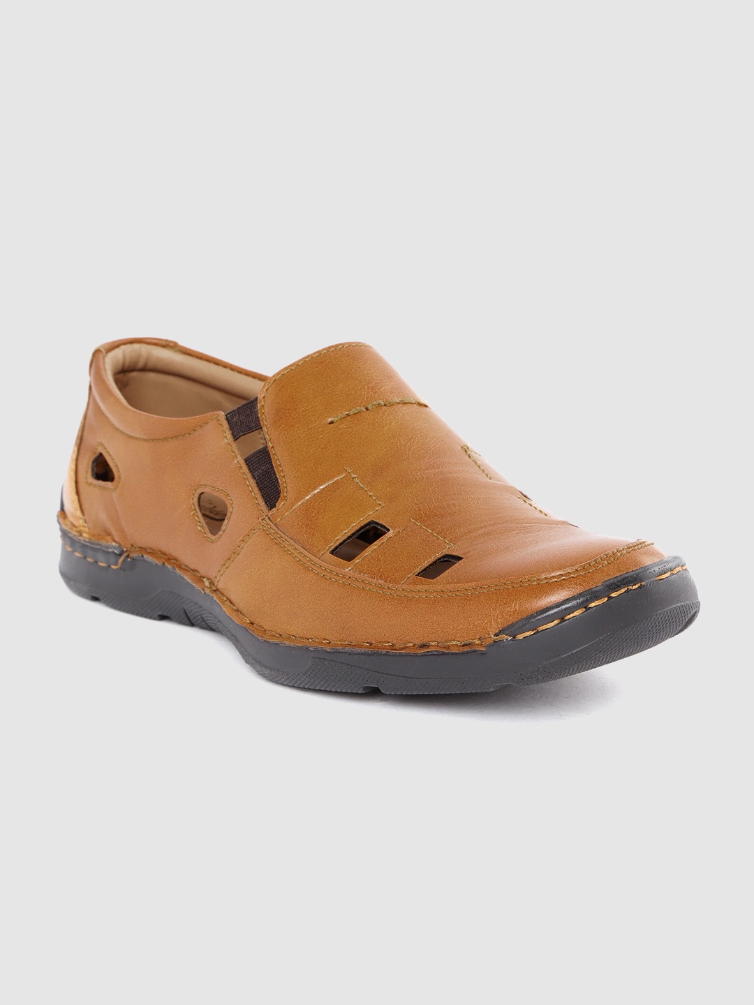 

Roadster Men Tan Brown Shoe-Style Sandals
