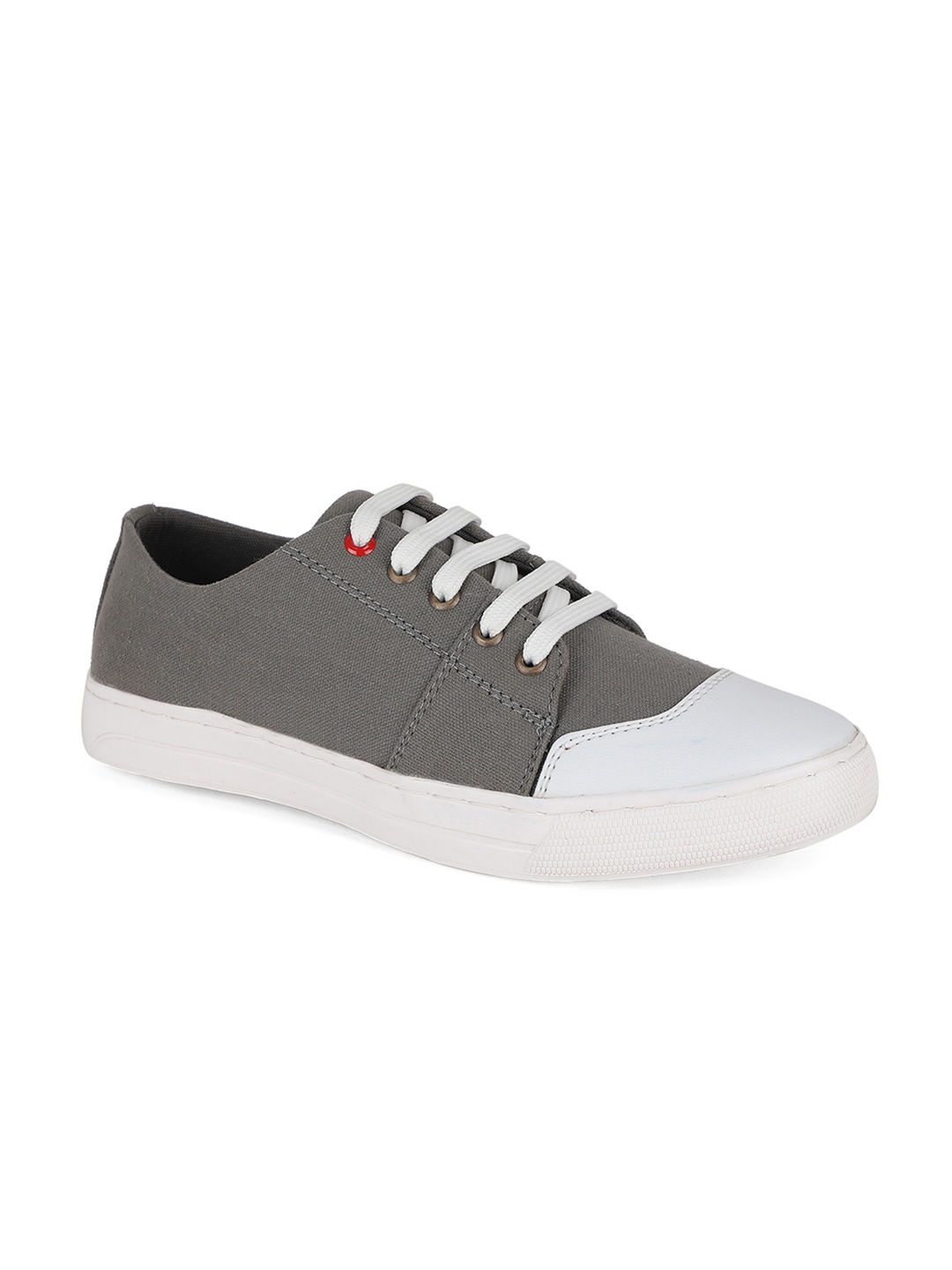 

Khadims Men Grey Colourblocked Sneakers