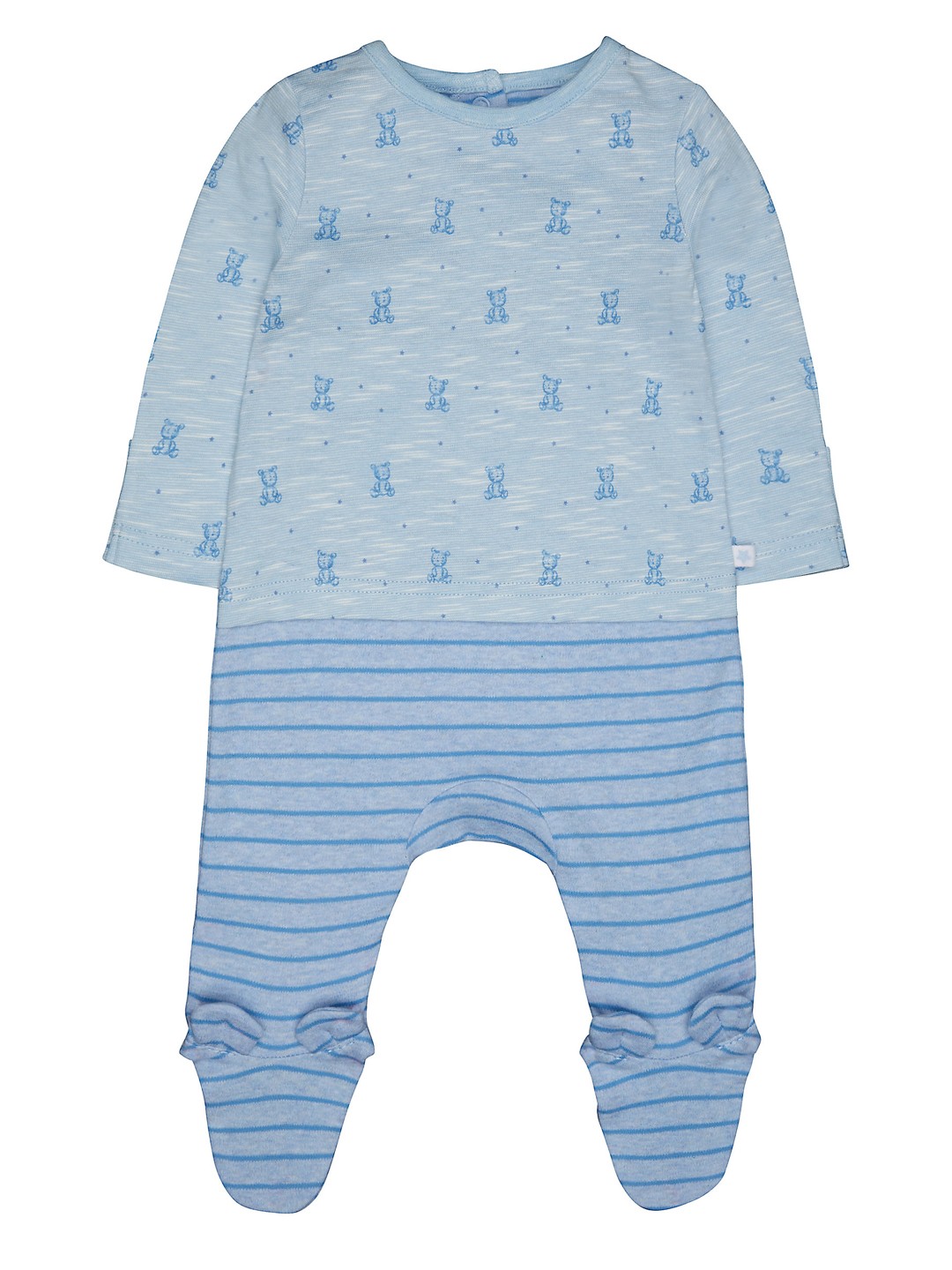

mothercare Infant Boys Blue Printed Sleepsuit