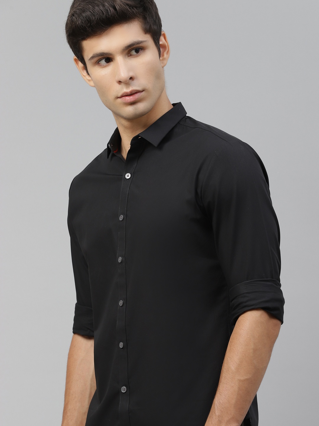

Levis Men Black Cotton Casual Shirt