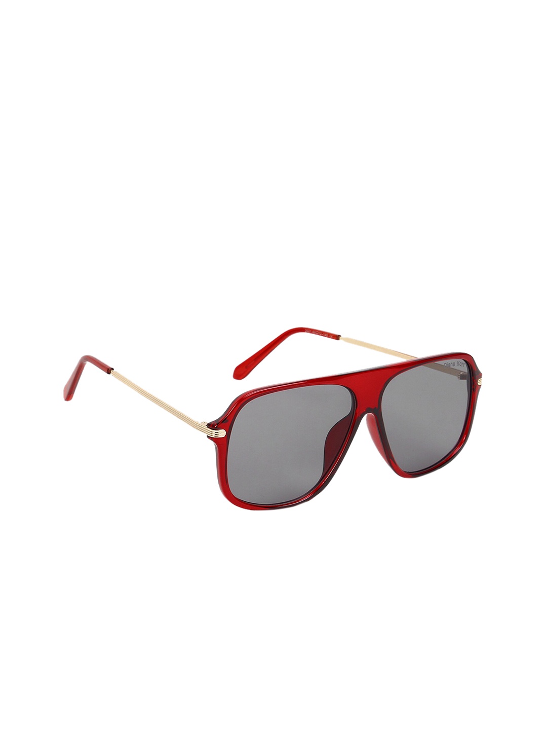 

Diana Korr Women Wayfarer UV Protected Sunglasses DKOEWG019RED, Red