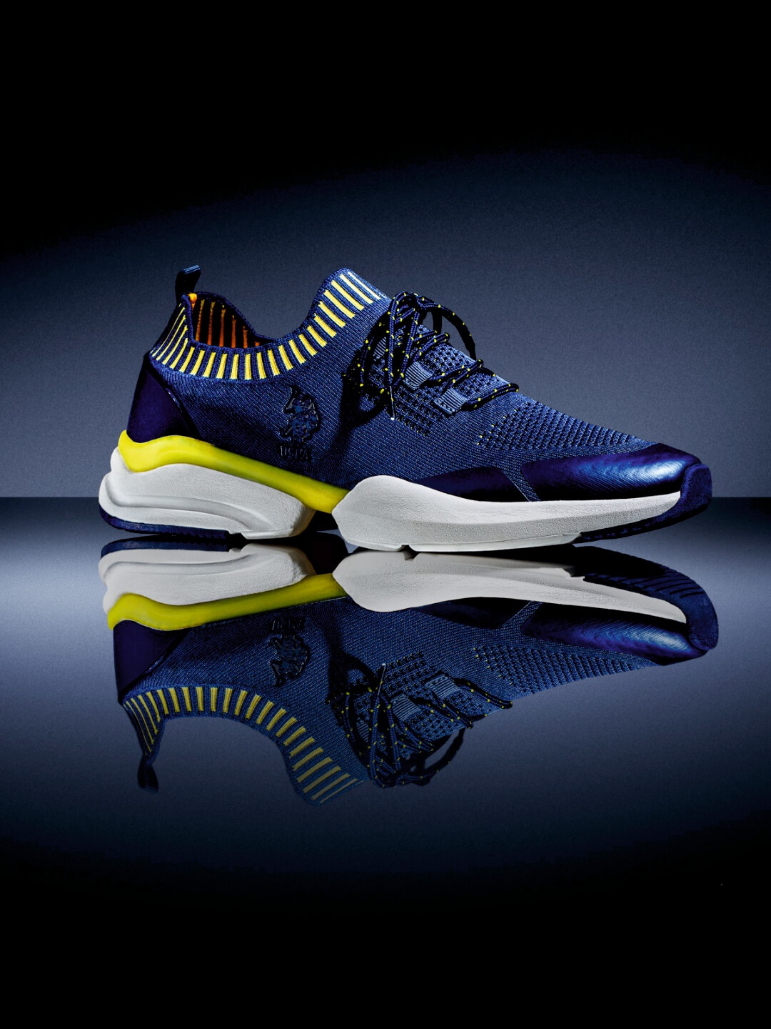 

U.S. Polo Assn. Men Blue ZENO Walking Shoes