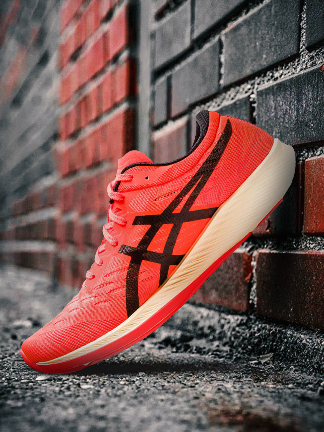 

ASICS Men Red & Black METARACER TOKYO Running Shoes