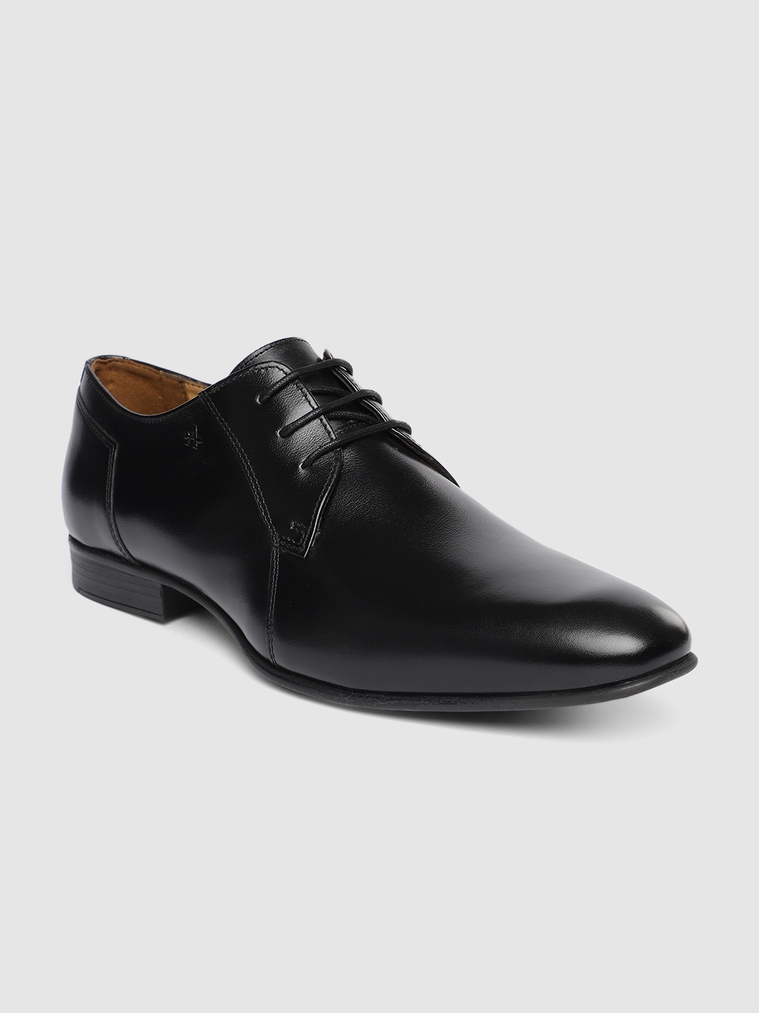 

Arrow Men Black Solid MILL 2.0 Leather Derbys