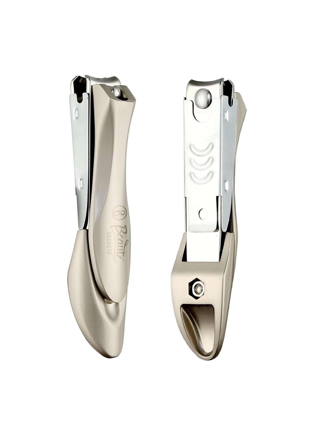 

Beaute Secrets Muted Gold-Toned Nail Cutter Clippers With Curved Nail Filer