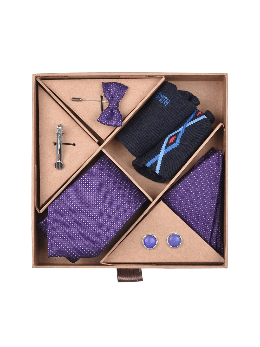 

Blacksmith Men Purple & Blue Accessory Gift Set