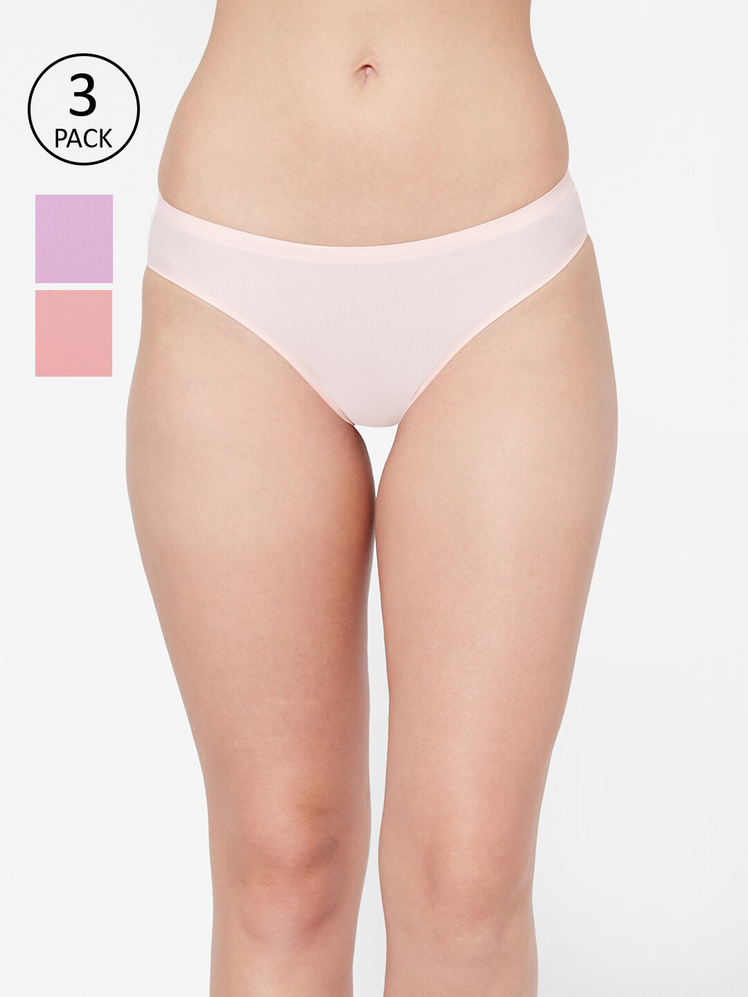 

FashionRack Women Pack of 3 Assorted Bikini Briefs 889PiPuPe