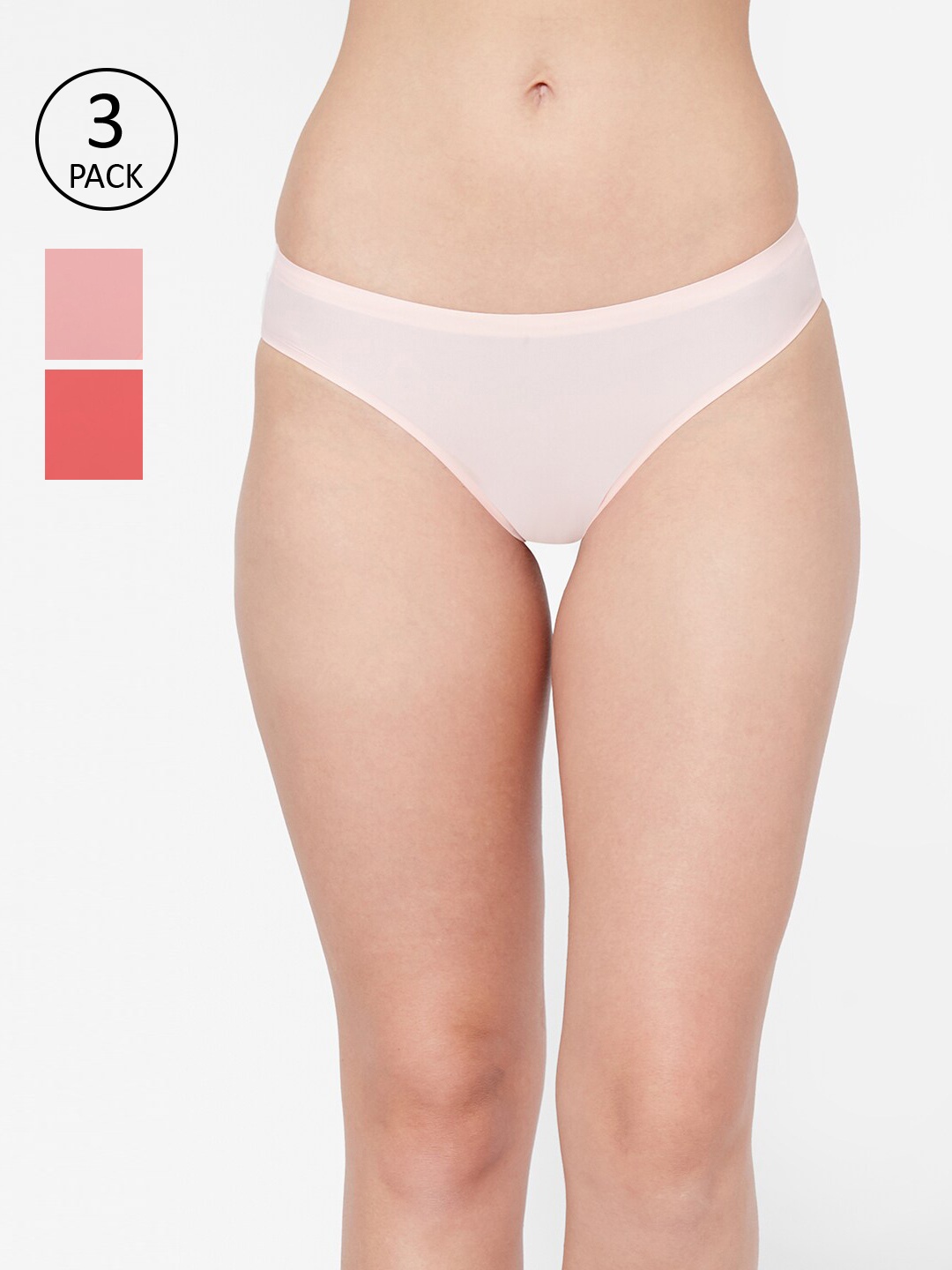 

FashionRack Women Pack of 3 Assorted Bikini Briefs 889PiRPe