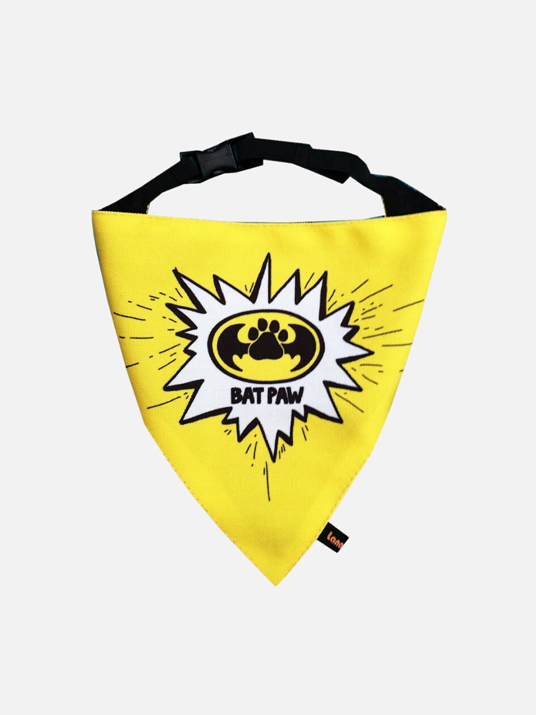 

LANA PAWS Yellow Printed Dog Bandana Scarf