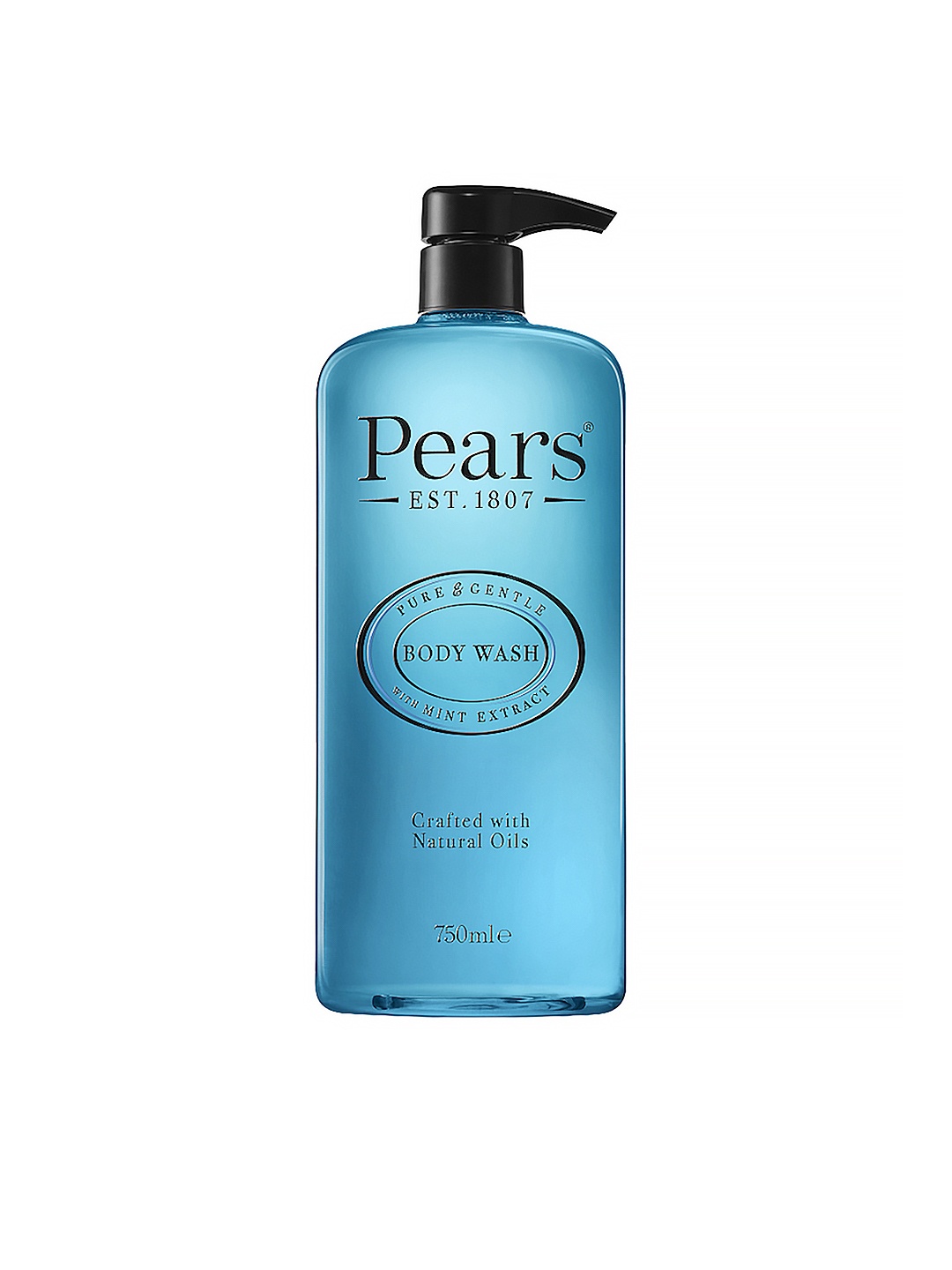 

Pears Unisex Pure & Gentle Body Wash With Mint Extract 750 ml, Blue