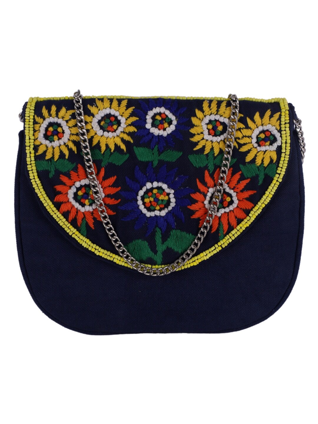 

REZZY Multicoloured Printed Sling Bag, Multi