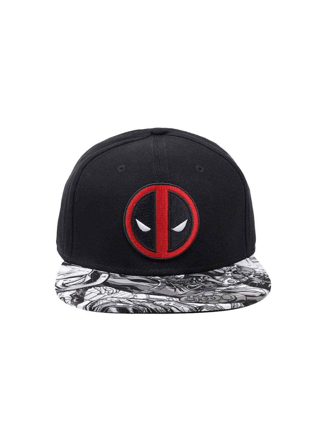

Free Authority Men Black Embroidered Deadpool Baseball Cap