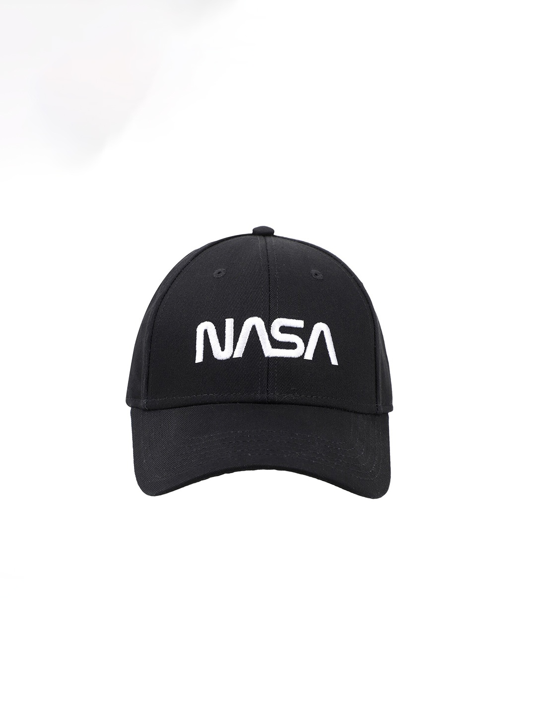 

Free Authority Men Black Nasa Embroidered Snapback Cap