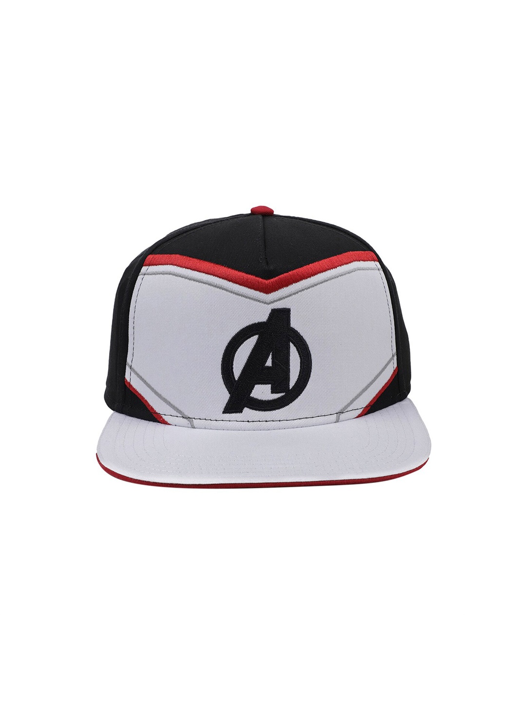 

Free Authority Men Black & Grey Avengers Colourblocked Snapback Cap