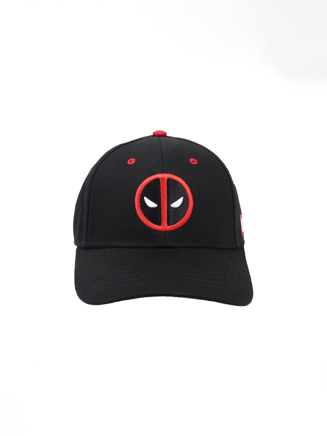 

Free Authority Men Black Deadpool Embroidered Snapback Cap