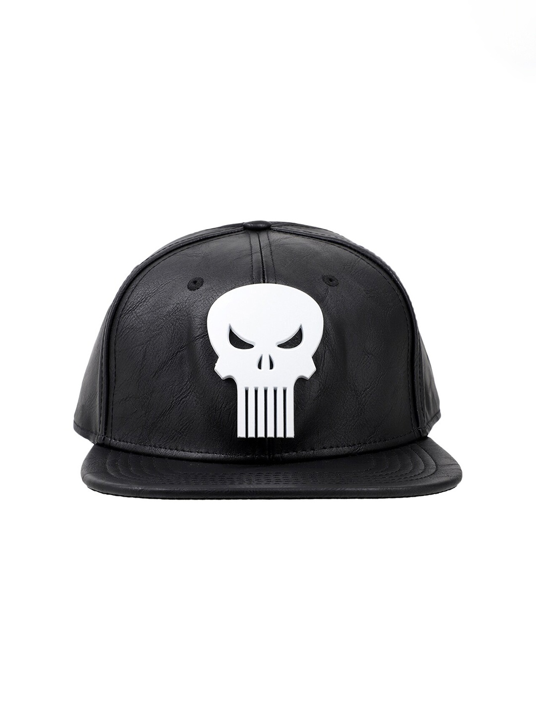 

Free Authority Men Black Punisher Embroidered Snapback Cap