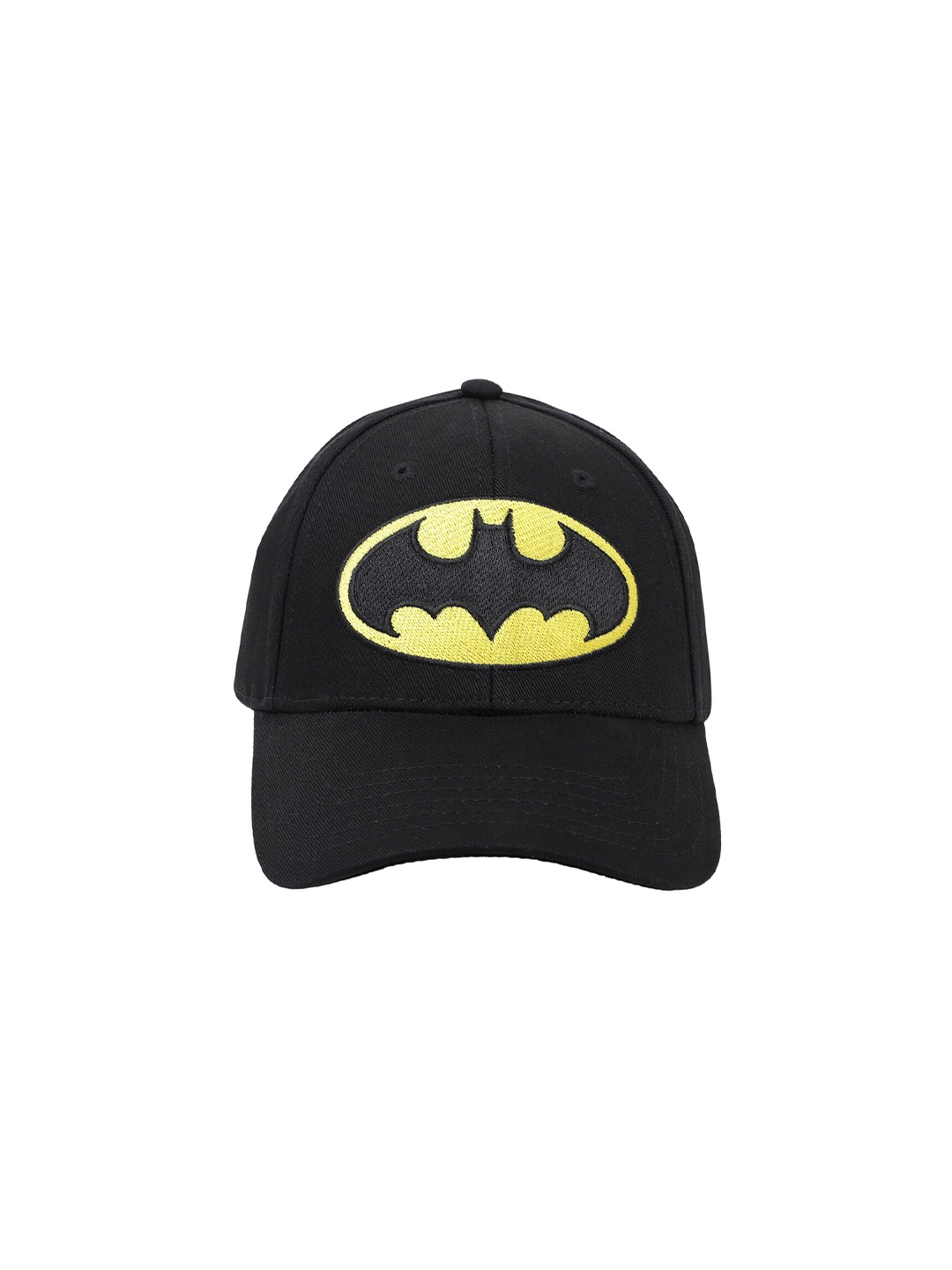

Kids Ville Boys Black & Yellow Embroidered Batman Baseball Cap