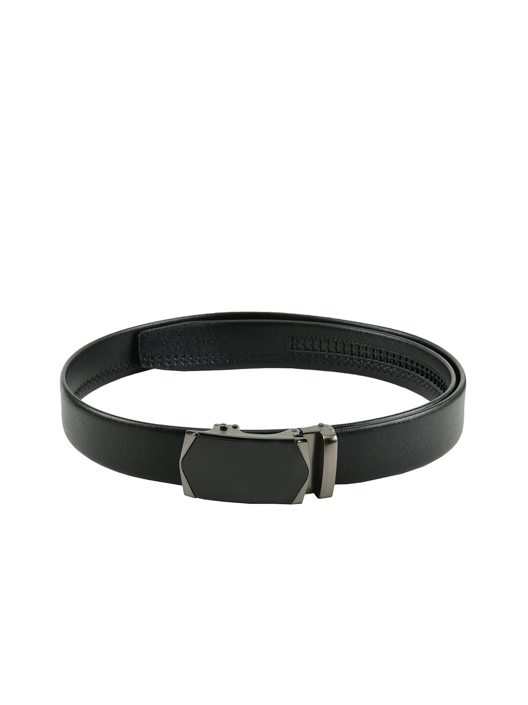 

WINSOME DEAL Men Black Solid Belt
