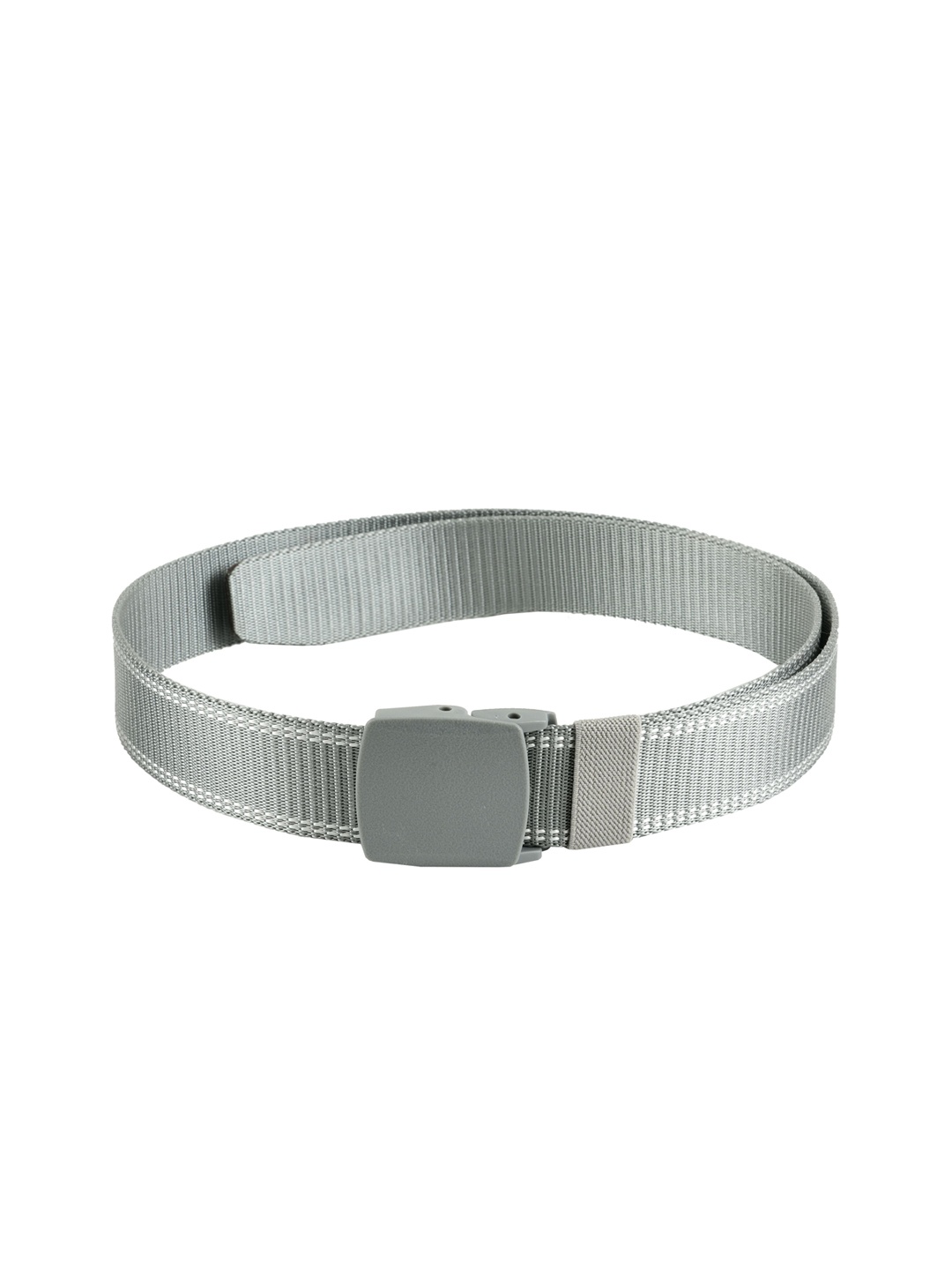 

WINSOME DEAL Men Silver-Toned Solid Belt