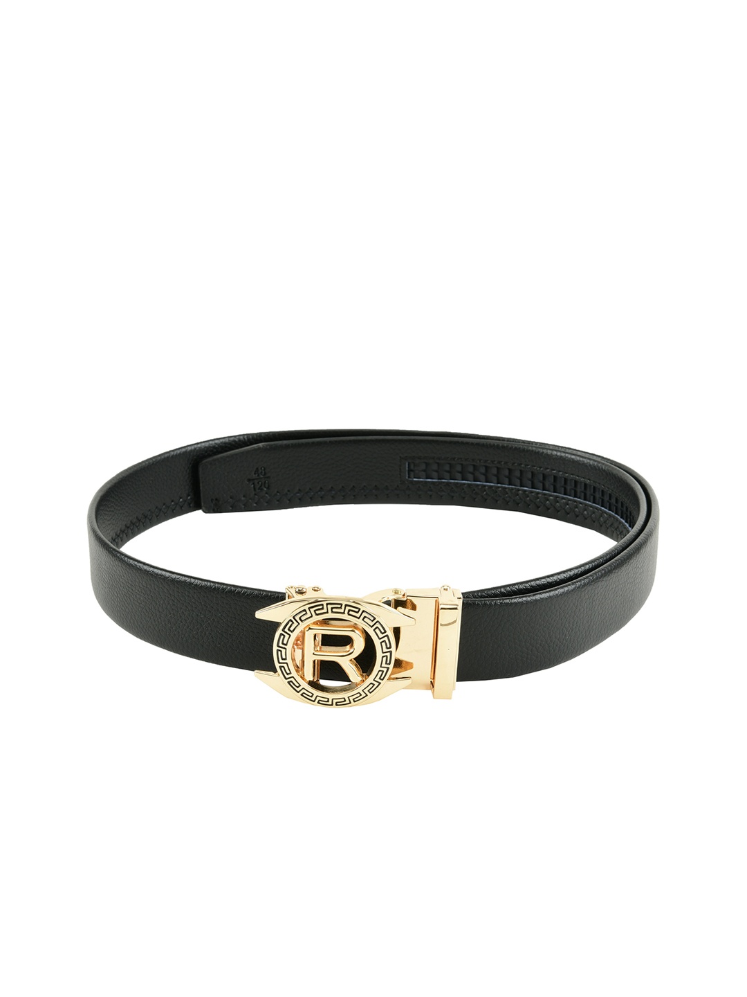 

WINSOME DEAL Men Black Solid Belt