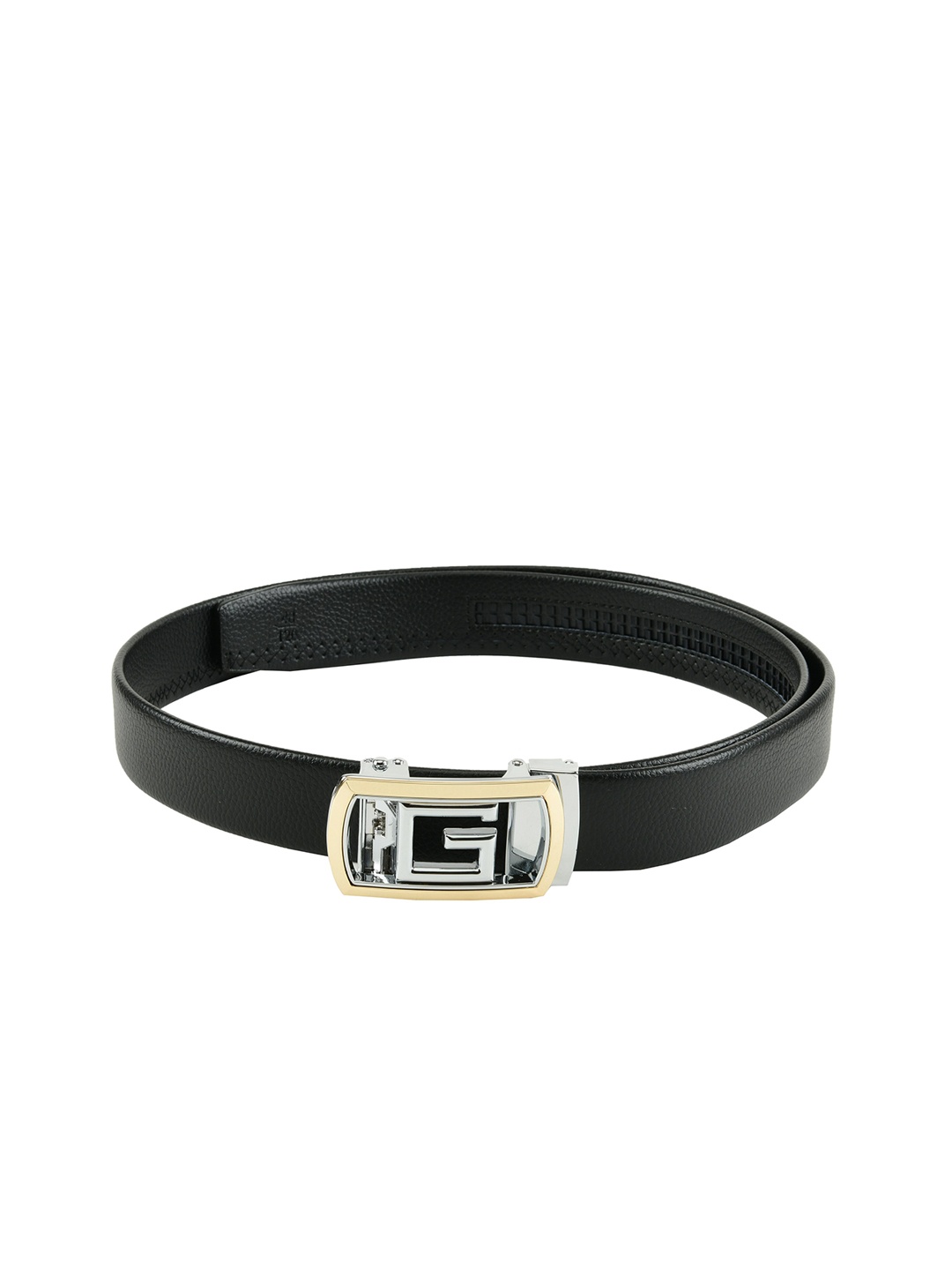 

WINSOME DEAL Men Black Solid Belt