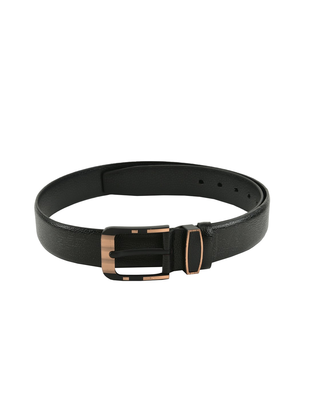 

WINSOME DEAL Men Black Solid Belt