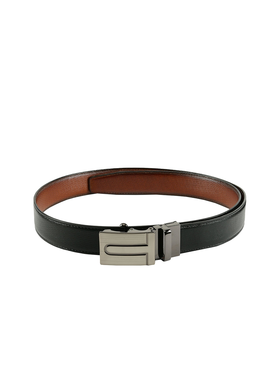 

WINSOME DEAL Men Black & Brown Reversible Solid Belt