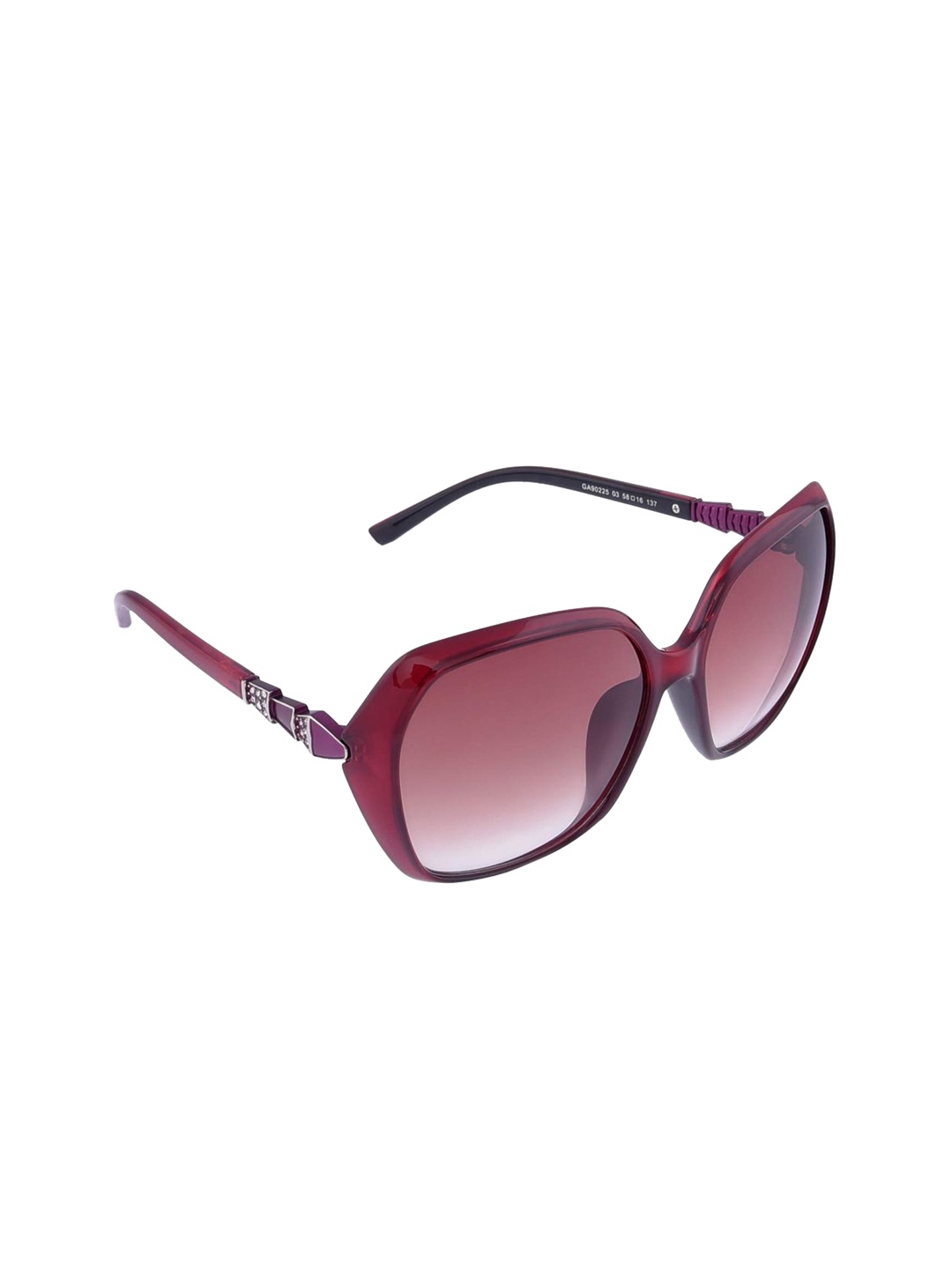 

GIORDANO Women UV Protected Butterfly Sunglasses GA90225C03X, Red