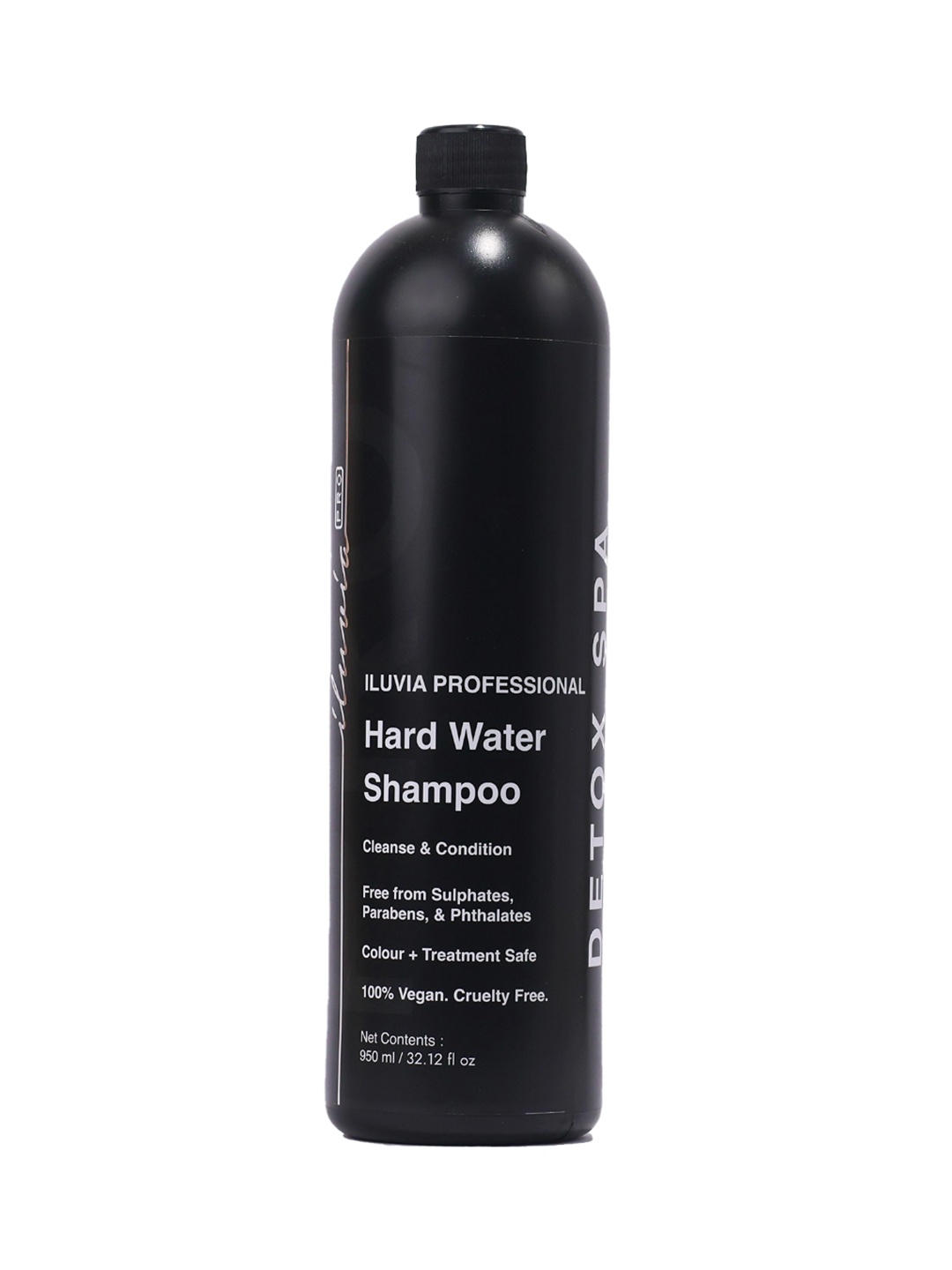 

iluvia Professional Hard Water Shampoo 1000 ml, Black