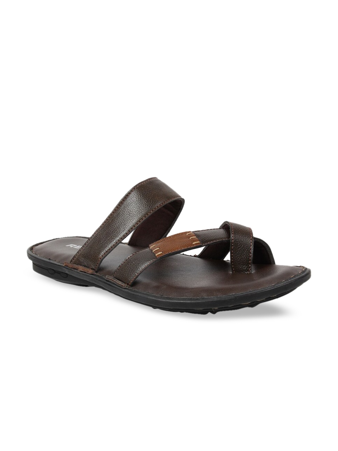 

Regal Men Brown Leather Comfort Sandals