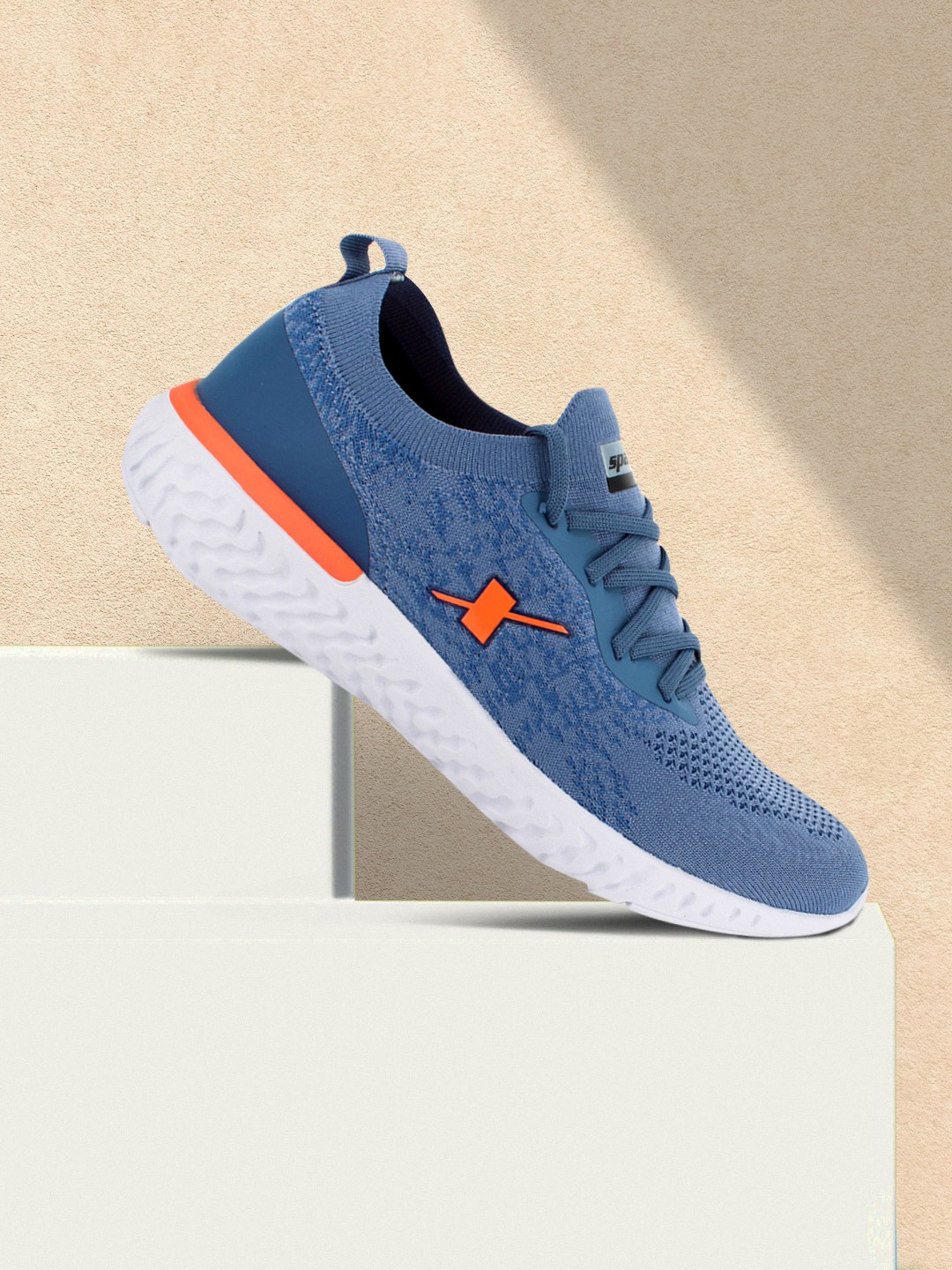 

Sparx Men Blue Mesh Running Shoes