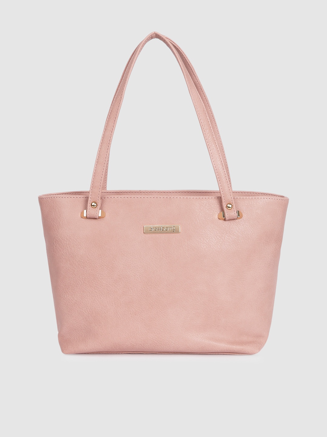 

DressBerry Pink Solid Shoulder Bag