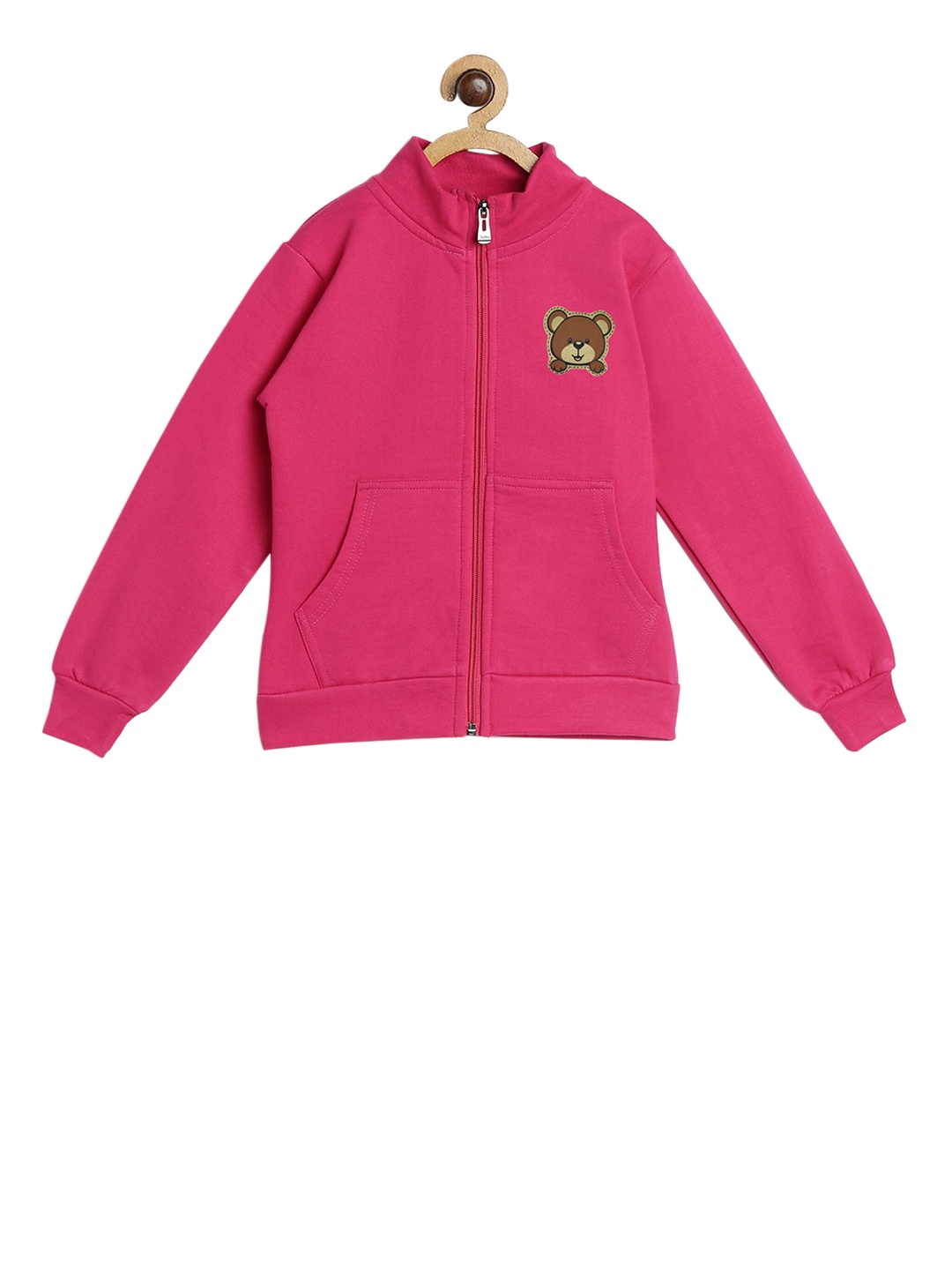 

SWEET ANGEL Boys Pink Solid Sweatshirt