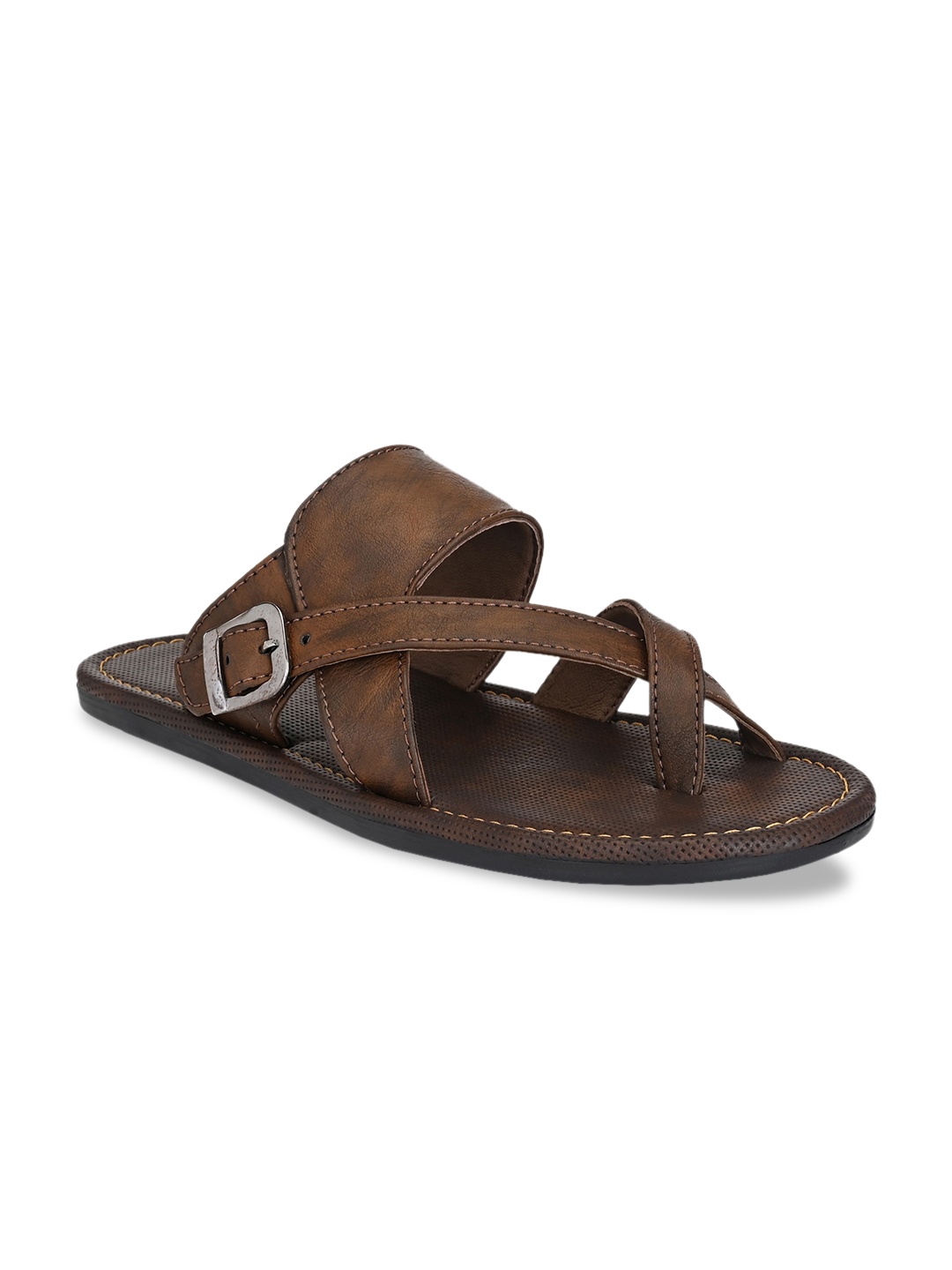 

SHENCES Men Brown Sandals