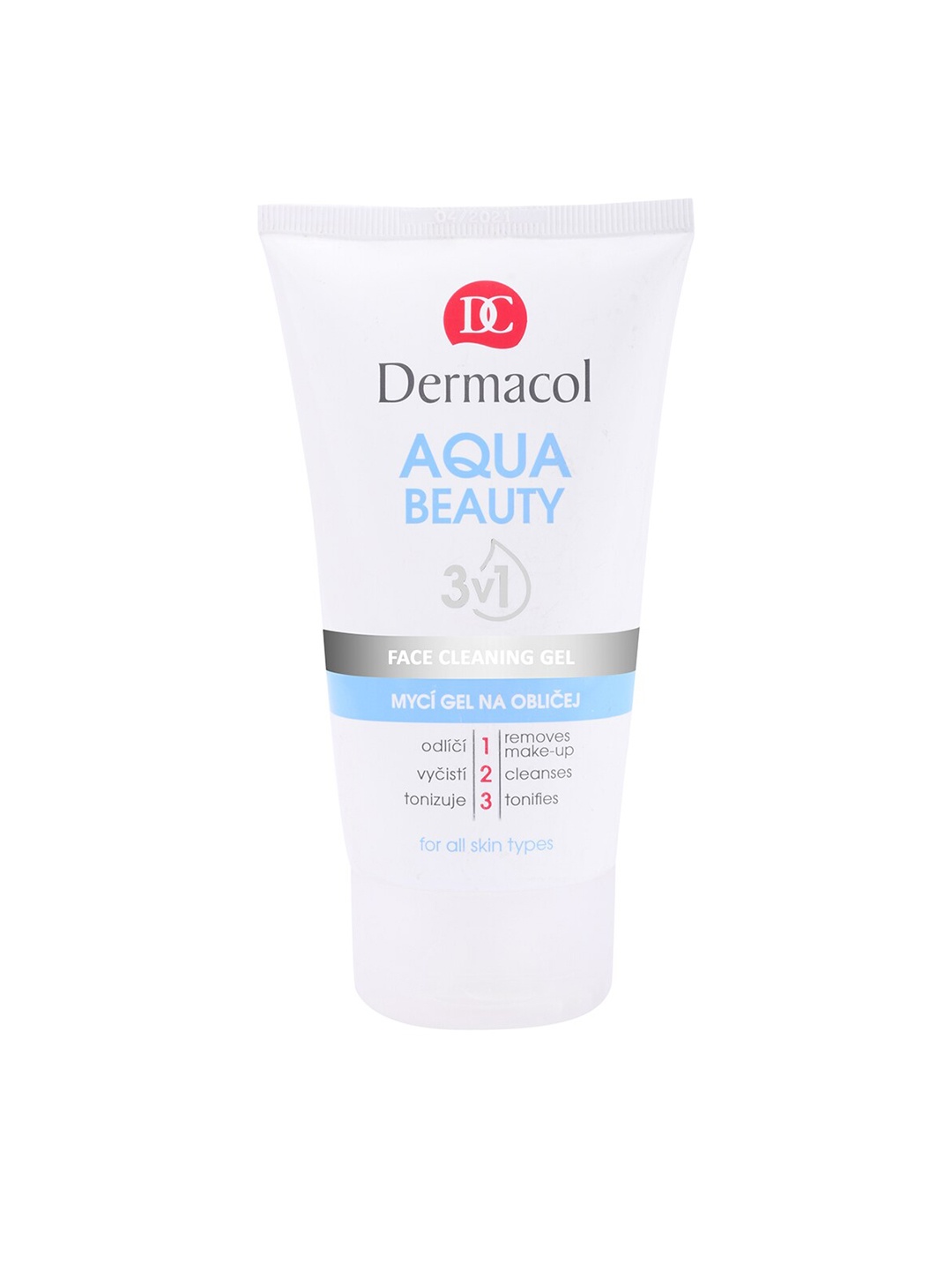 

Dermacol Aqua Beauty 3-in- Face Cleansing Gel 150 ml, Transparent