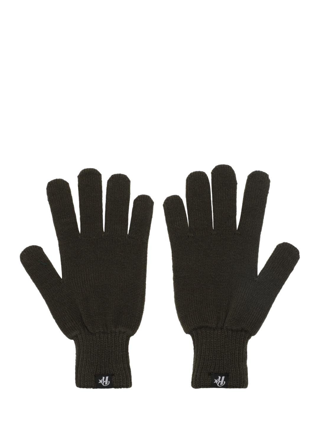 

Roadster Men Olive Green Acrylic Gloves