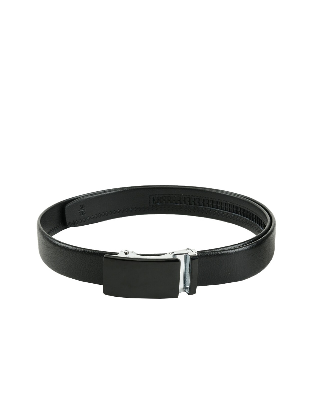 

WINSOME DEAL Men Black Textured Belt