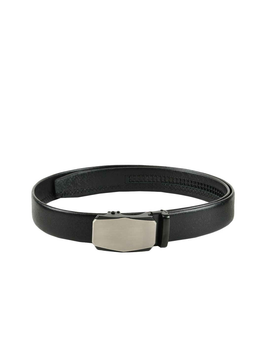 

WINSOME DEAL Men Black Solid Belt