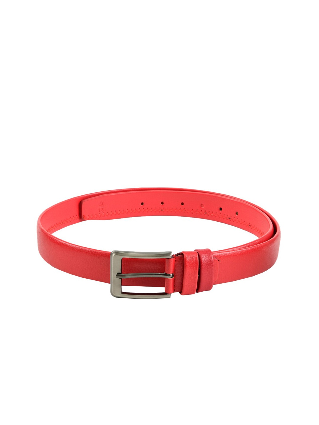 

WINSOME DEAL Men Red Textured Belt